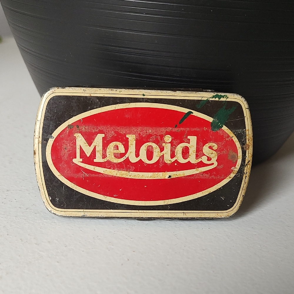 Vintage Meloids Tin